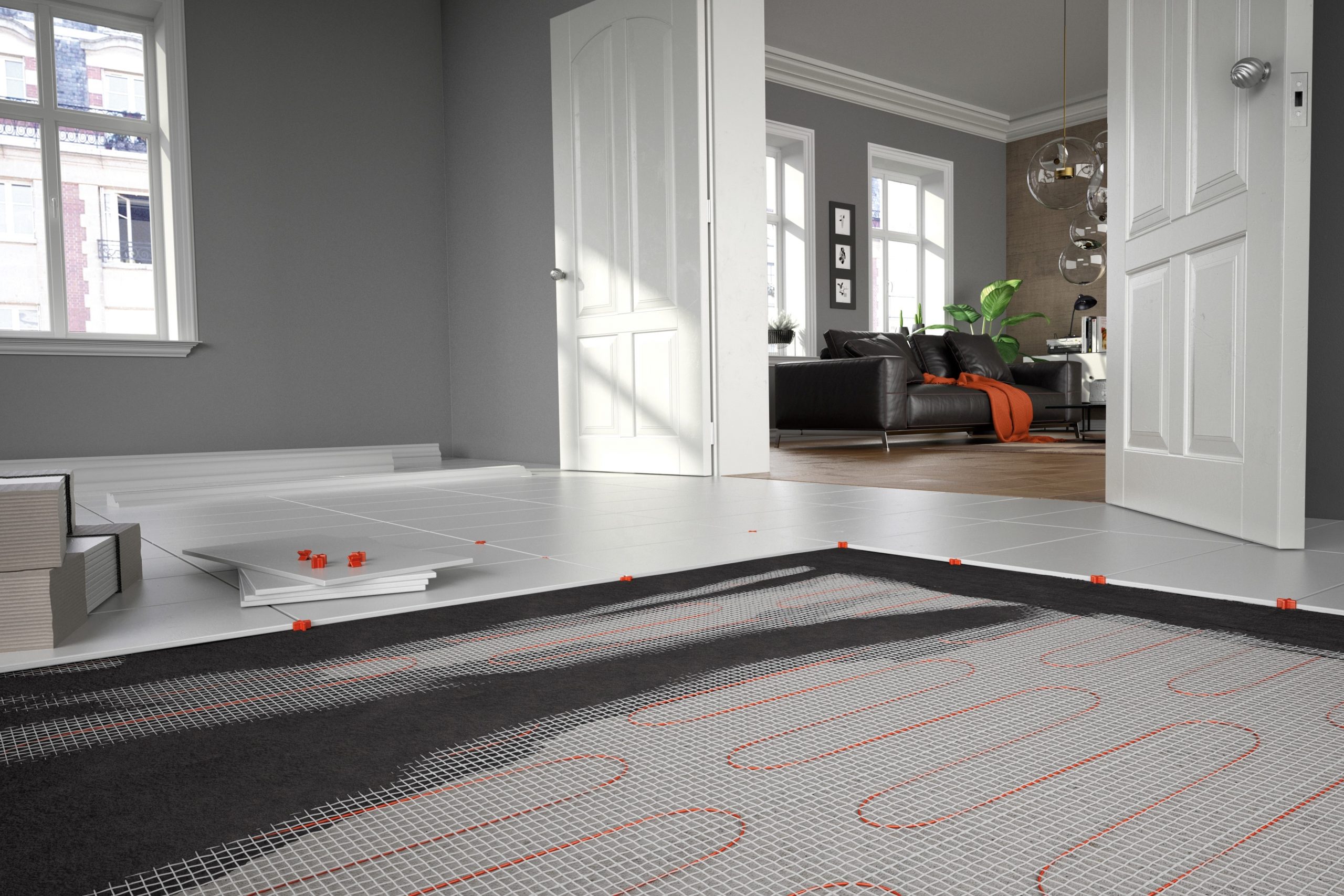 Electric underfloor heating
